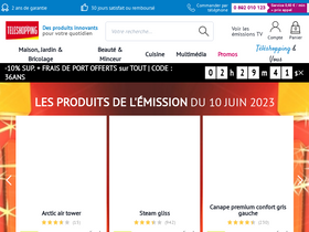 'teleshopping.fr' screenshot