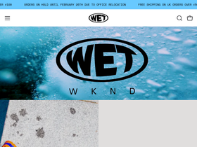 wetwknd.com homepage screenshot