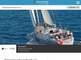 'annoncesbateau.com' screenshot