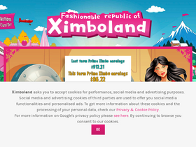 'ximbo.land' screenshot