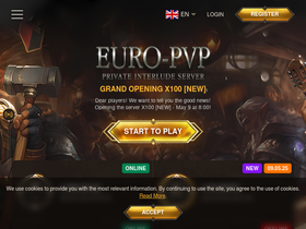 Euro-pvp.net website image
