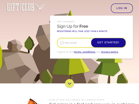'gifthunterclub.com' screenshot