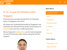 'chemistryguru.com.sg' screenshot