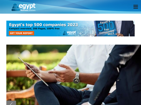 'egypt-business.com' screenshot