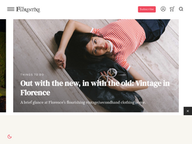 'theflorentine.net' screenshot