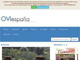 'oviespana.com' screenshot