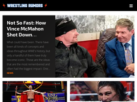 'wrestlingrumors.net' screenshot
