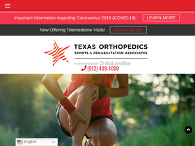 'txortho.com' screenshot