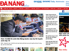 'baodanang.vn' screenshot