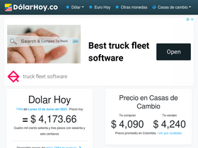 'dolarhoy.co' screenshot