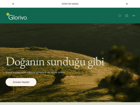 Glorivo homepage screenshot
