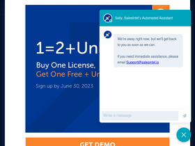 'salesintel.io' screenshot