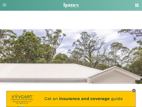 'homestolove.com.au' screenshot