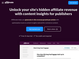 'affilimate.com' screenshot