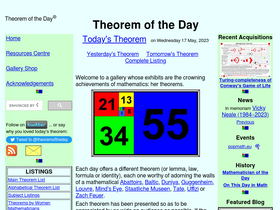 theoremoftheday.org