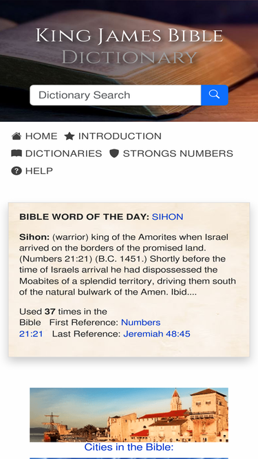 kingjamesbibledictionary.com