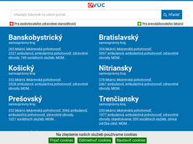 'e-vuc.sk' screenshot