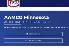 'aamcominnesota.com' screenshot