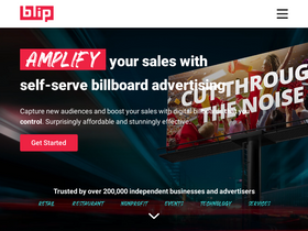'blipbillboards.com' screenshot