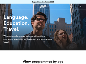 'ef.co.uk' screenshot