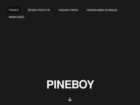 'pineboy.com' screenshot