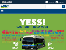 'ladottransit.com' screenshot