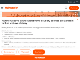 'heimstaden.cz' screenshot