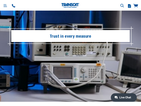 'transcat.com' screenshot