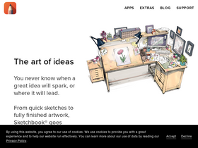 'sketchbook.com' screenshot
