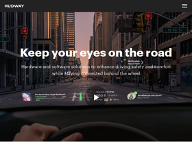 'hudway.co' screenshot