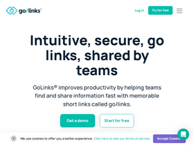 'golinks.io' screenshot