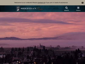 cityofsheridanor.com