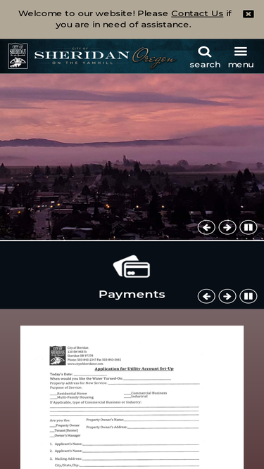 cityofsheridanor.com