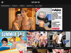 'sexgayhd.com' screenshot