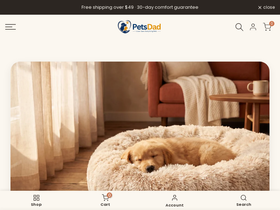 petsdad.com homepage screenshot