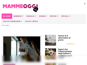 'mammeoggi.it' screenshot