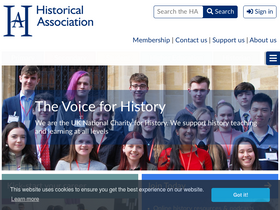 'history.org.uk' screenshot