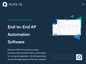 'plateiq.com' screenshot