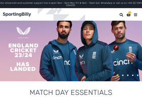 SportingBilly homepage screenshot