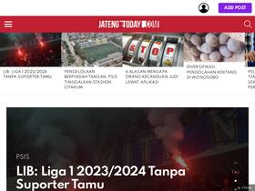'jatengtoday.com' screenshot