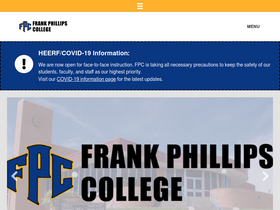 'fpctx.edu' screenshot