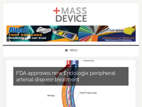 'massdevice.com' screenshot
