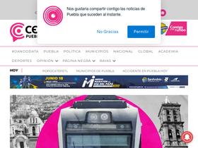 'periodicocentral.mx' screenshot