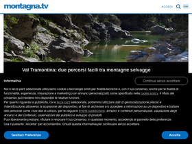 'montagna.tv' screenshot