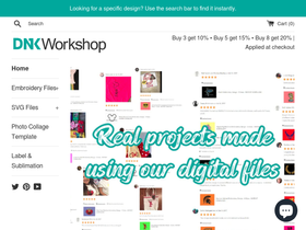 dnkworkshop.com homepage screenshot