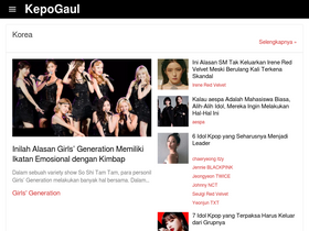 'kepogaul.com' screenshot