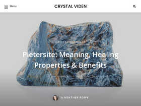 'crystalviden.com' screenshot