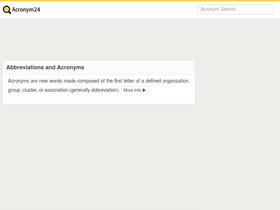 'acronym24.com' screenshot