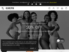 gnephs.com homepage screenshot