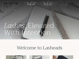 lasheads.com homepage screenshot
